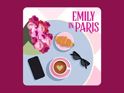 Emily in Paris Animation | Motion Design Inspo 2d animation 2d design 2d motion design animated illustration animation animationtechnique design emily in paris animation graphic design illustration motion design motion design inspo motion graphics paris animation svg animation svg motion design