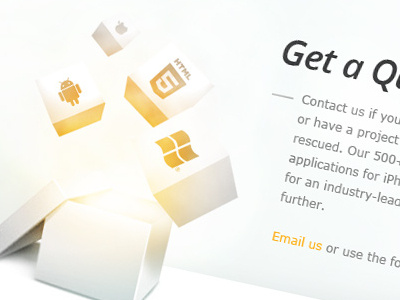 Symbio "Get a Quote"