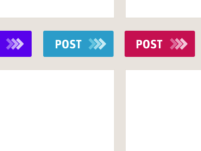 Fun colors for post buttons arrows blue buttons pink post prismatic purple submit