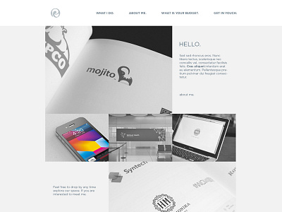 New Portfolio hannamonika hello mojito nexway poland portfolio web website