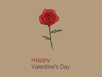 Rose valentine