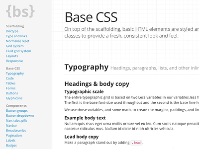 Bootstrap sidenav concept blue bootstrap css gray html open sans white