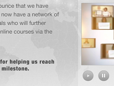 Video helvetica condensed map texture video controls