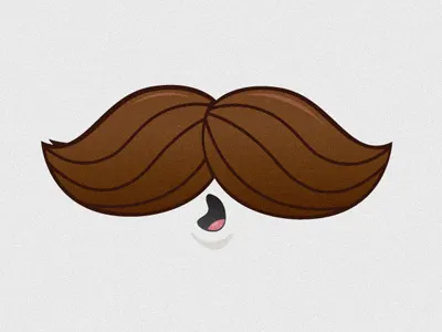 Moustache moustache vector