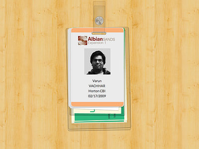 Horton CBI ID cards and licences card css id licence stack