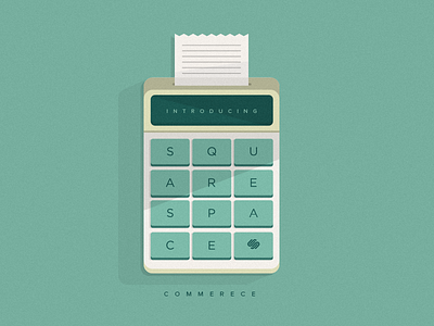 SquareSpace Commerce illustration squarespace commerce texture