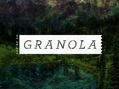 Granola granola identity logo