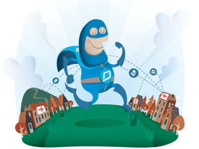 Docman character character design design illustration