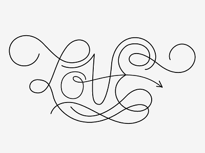 love sucks. again curly lettering love stupid vector wip