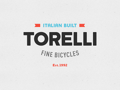 Torelli Logo - Full Color bicycle bike brand cycling identity logo torelli