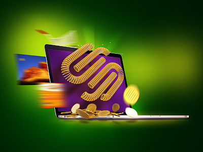 Squarespace Commerce 3d design money squarespace templaye