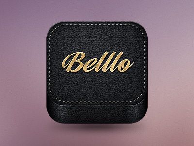 Belllo Professional iPad / iPhone / App / Icon app icon ipad iphone template