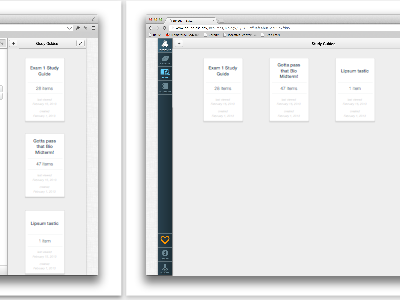 Boundless Study Guide Index View panel responsive sidebar ui