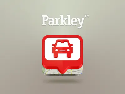 Parkley Icon Test android app design google icon iphone map photoshop pin test