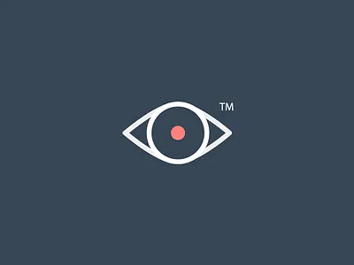 themeDNA blue eye logo minimal rounded simple