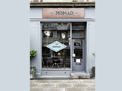 NOMAD art direction graphic design