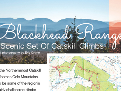 Blackhead Range Hikes map mountains overlay titling vortex