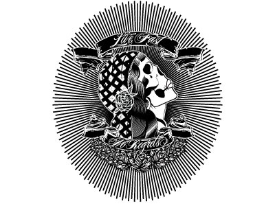 Livefast Skull black and white graphic design skulls tattoo