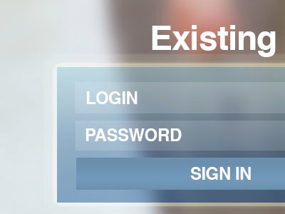 login screen login screen