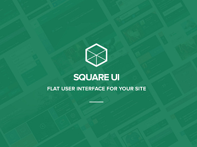 Square UI Logo components psd square ui ui kit ui pack ux