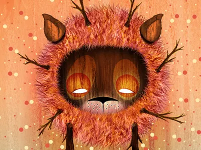 Autumn [The 4 Seasons] animal autumm digital fun illustration leaf magic photoshop season tree