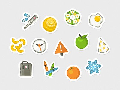 Playful Illustrations icons illustration vector