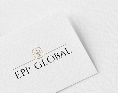 EPP Global abstract Logo design abstract logo abstract logo design graphic design illustration logo logo design minimalist logo minimalist logo design