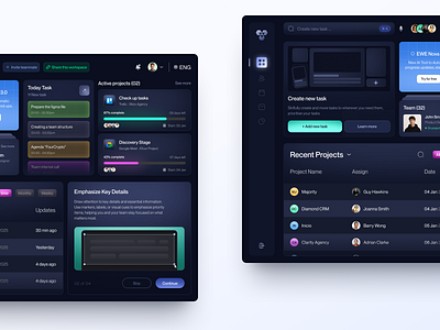 UI/UX Design for SaaS - Productivity Tools business design graphic design interface managment product saas service startup technology ui uiux ux web website