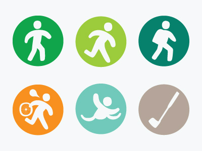 Icons for fundraising events icons pictograms