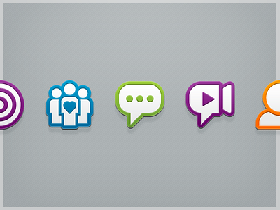 Loopt Mix icons icons location loopt social