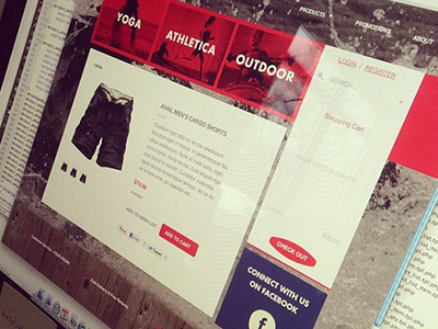 eCommerce ecommerce outdoor ui