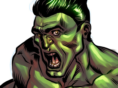 Hulk Yell comic book hulk incredible hulk manga studio