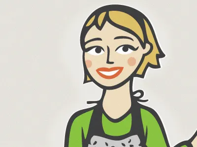 Groomer Lady animal branding brush character design dog girl groomer hair illustration lady pet spa woman