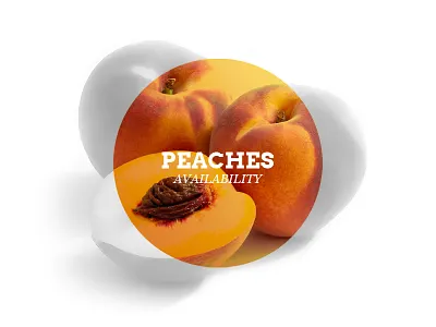 Availability Flyer flyer fresno ignition labs peaches print simple title white space