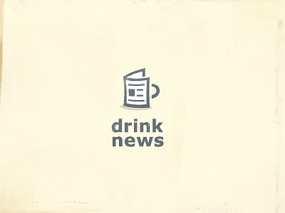 Drink news drink icon logo news