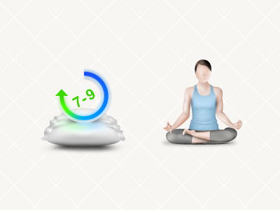 DB App Icons 04 128 badge fitness girl icon photoshop pillow sleep yoga