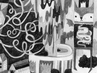 Dracula cat illustration