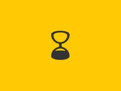 Hourglass loader gif hourglass ios loader yellow