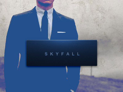 Skyfall button 007 agent bond button dark epic james skyfall ui