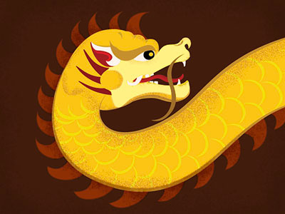 Dragon chinese dragon illustration rawr