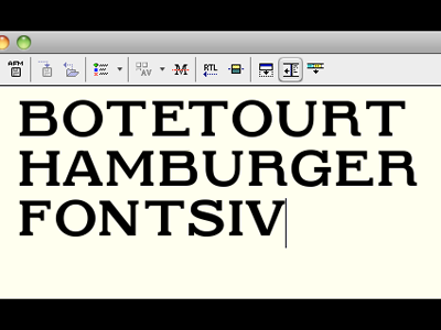 Botetourt Typeface (Update #3) botetourt hamberfontsiv type type design typography