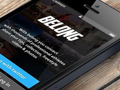 Belong app belong ios design iphone iphone app mikha sports app ui design ux