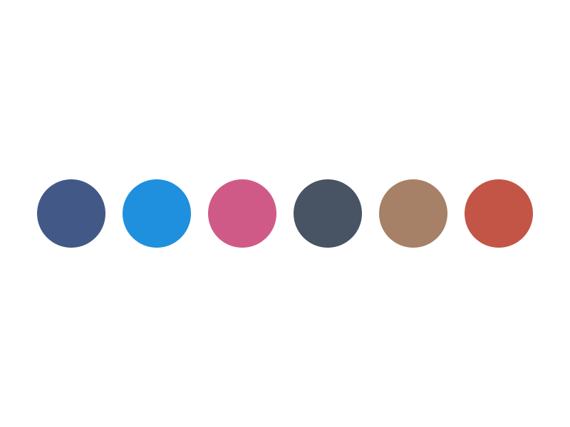 Social Buttons buttons circle dribbble facebook flat g google google plus instagram minimal minimalism round simple social tracks flow tumblr twitter