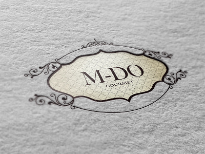 M-Do Gourmet branding gourmet identity logo ruifaria