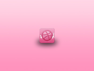 dribbble icon dribbble icon pink