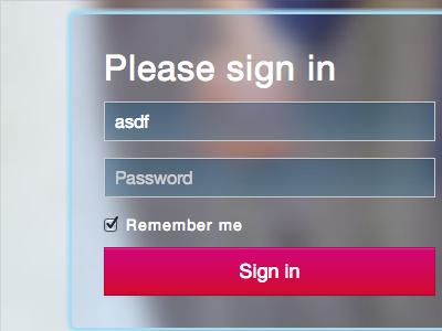 Sign in bootstrap bootstrap