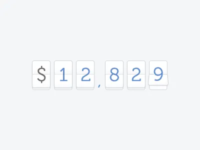 Counter Flipper Thingy counter dolla dough flip money moola