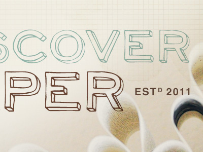 bigger logo cream grid header logo paper