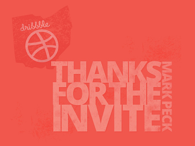 Dribbble Thanks debut dribble ohio