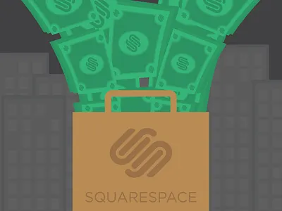 Squarespace Rebound commerce illustrator squarespace squarespace commerce vector